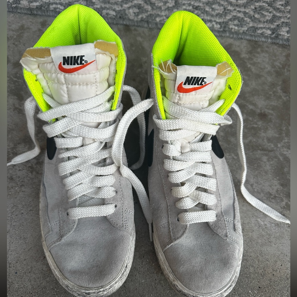 Grey Nike sneakers